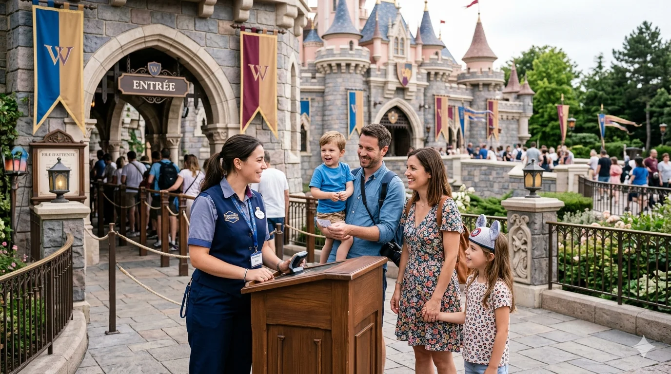 Fantasyland — the paradise for toddlers at Disneyland Paris