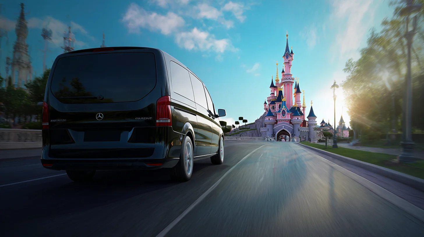 Getting to Disneyland Paris stress-free with your toddler — private van transfer