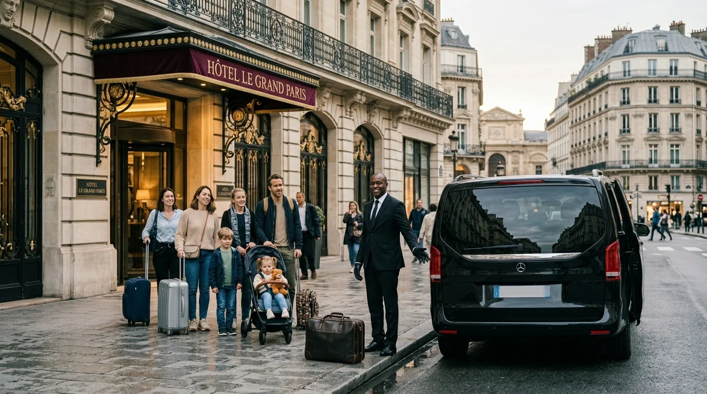 Transfert Paris Centre Disneyland Paris
