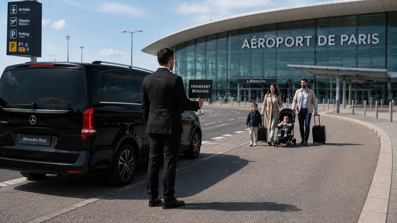 Disneyland Paris airport transfer CDG Orly Beauvais